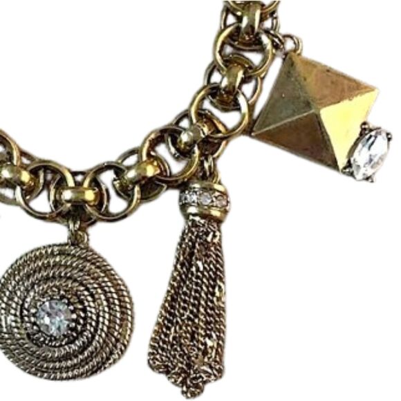 Vintage Erickson Beamon Rocks Charm Bracelet - Picture 4 of 9